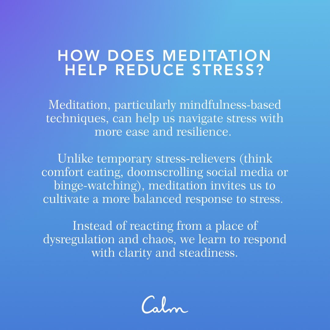 Meditation Techniques for Stress Management